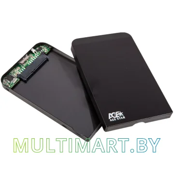 Бокс для жесткого диска AgeStar 3UB2O1 Black картинка 2